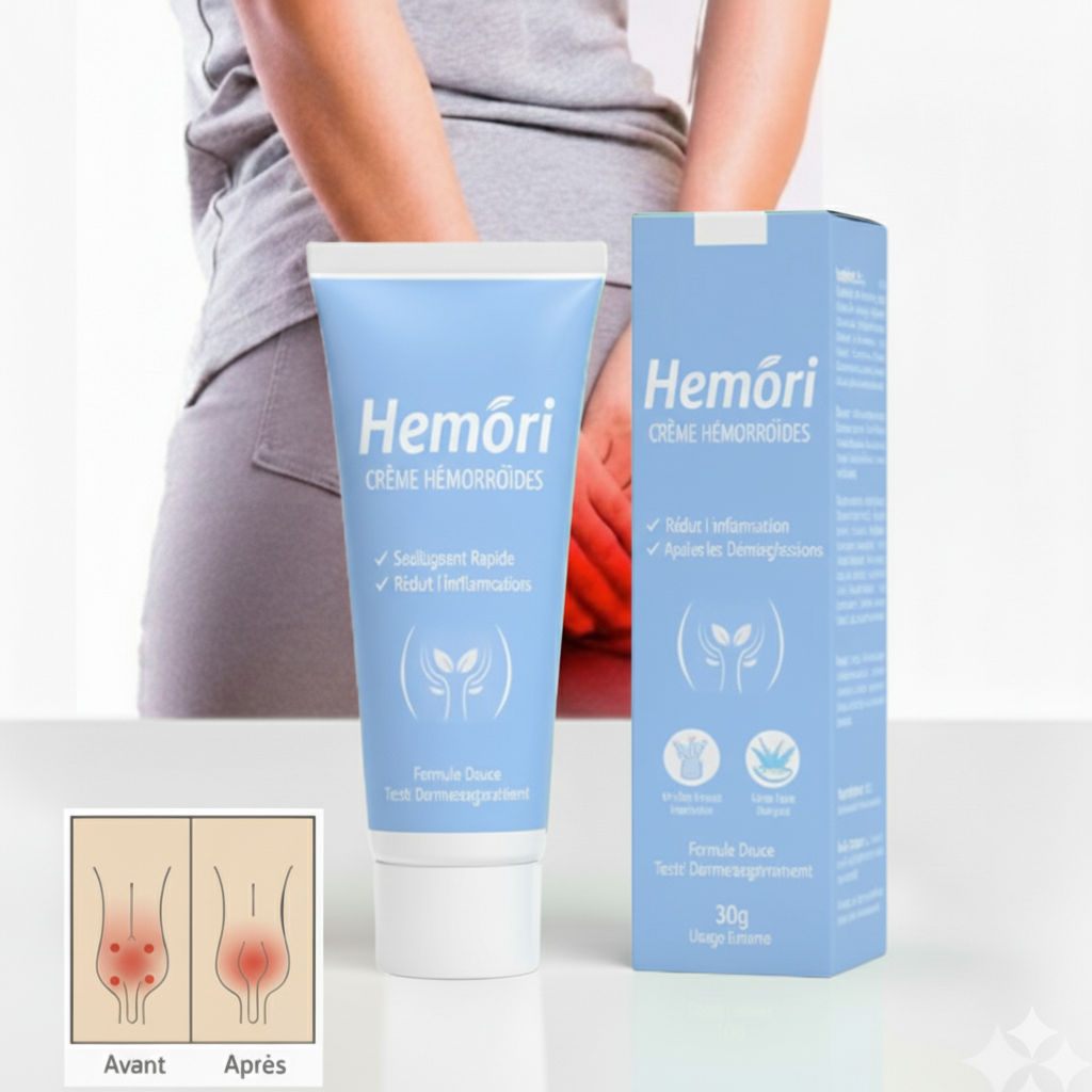 Hemori – Crème Apaisante pour Femmes Ménopausées